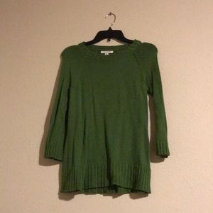 Green sweater